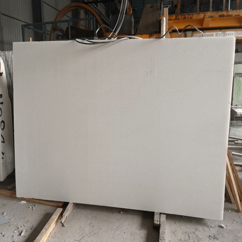 Crystal white marble