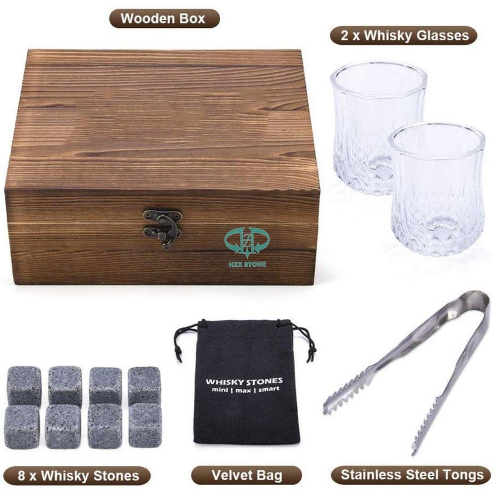Natural Granite Whiskey Stones (6) Natural Granite Whiskey Stones (6)
