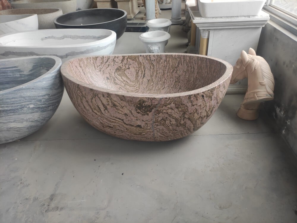 Modern Carved Natural Stone Bathroom Bath Tub.jpg
