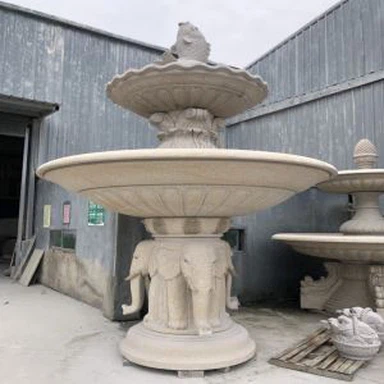 G603 Grauer Granitbrunnen