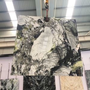 Eis Jade Marmorplatte