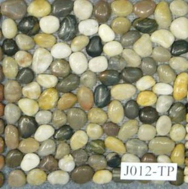 Mehrfarbiger Kieselstein