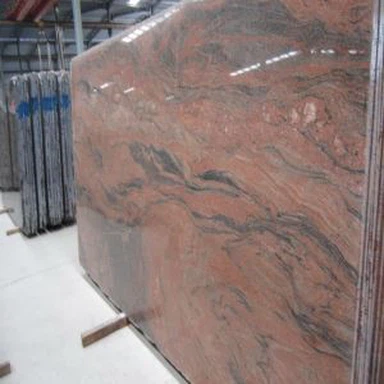 Mehrfarbiger roter Granit