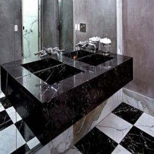 Nero Marquina Vanity Top
