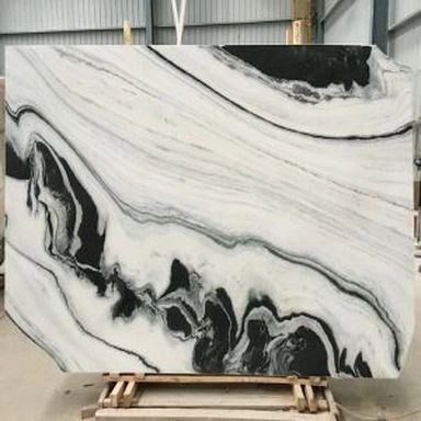Panda weißer Marmor