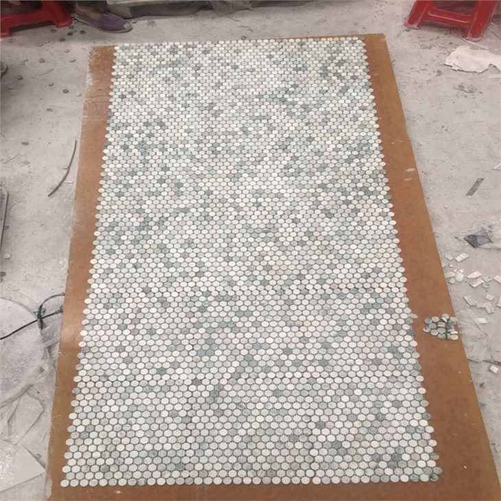 Herringbone Bathroom Mosaic tile