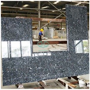 Blue Pearl Granit-Arbeitsplatte