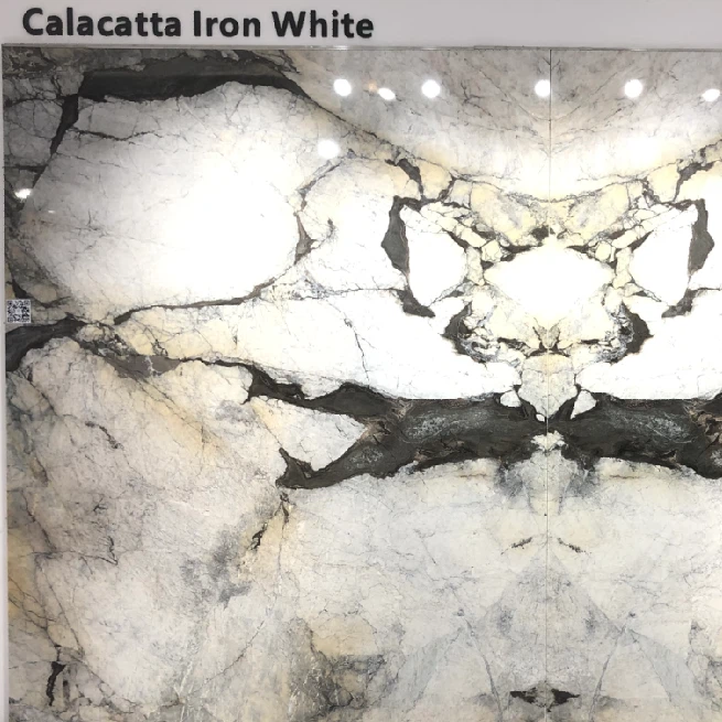 Weiße Platte aus Calacatta-Eisen