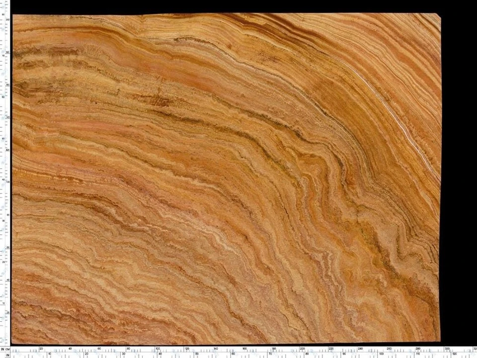 Travertino Amarelo Rainbow Travertine Slab manufacturers